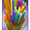 straws colored straws colored